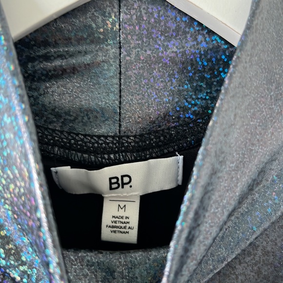 BP. Rainbow Iridescent Glitter Mockneck - Picture 4 of 7